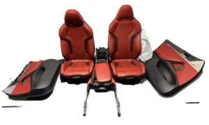 18-23 BMW X3M COMPETITION M40I G01 F97 M SPORT INTERIOR SEAT SET SAKHIR ORANGE