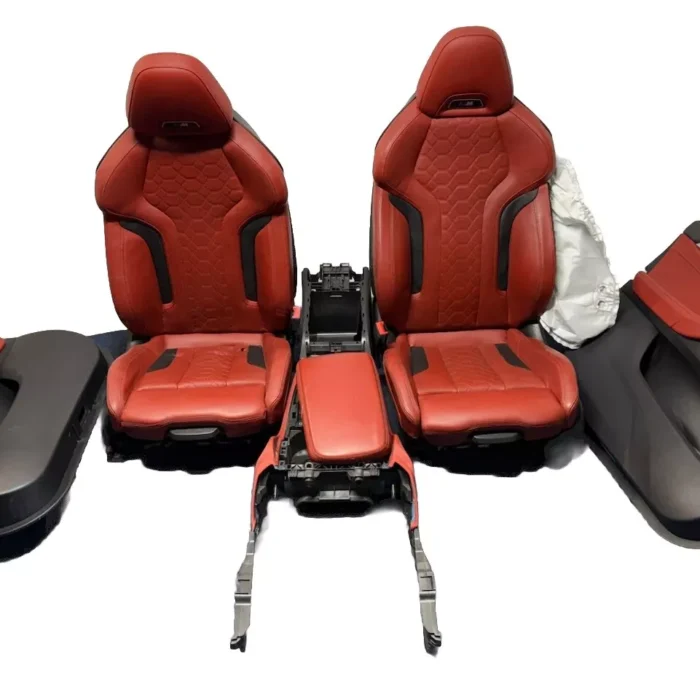 18-23 BMW X3M COMPETITION M40I G01 F97 M SPORT INTERIOR SEAT SET SAKHIR ORANGE