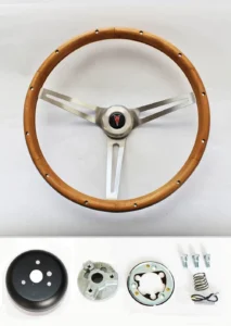 1969-1993 Pontiac GTO Firebird GRANT Steering Wheel Wood Walnut 15"