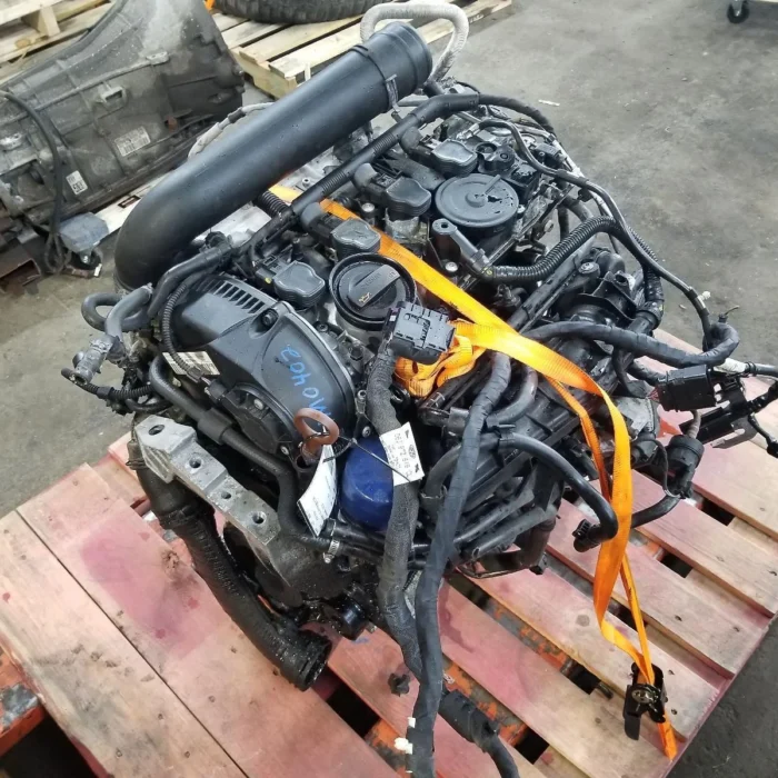 2013 VOLKSWAGEN CC 2.0L TURBOCHARGED ENGINE VIN P (5TH DIGIT) ID CBFA #009448