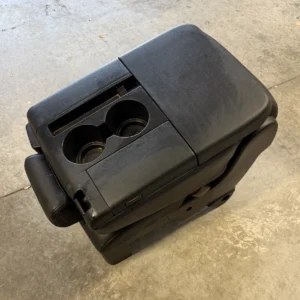 2014-2019 Toyota TUNDRA Front Center Black Leather Jump Seat Console