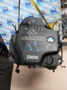2014 BMW 328i 2.0L N20 RWD ENGINE ASSEMBLY N20B20A From GASOLINE MOTOR