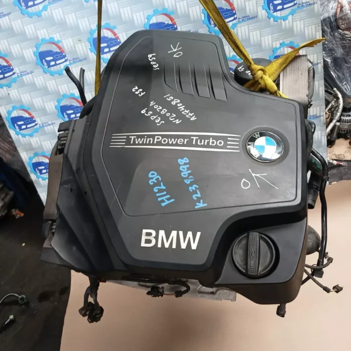 2014 BMW 328i 2.0L N20 RWD ENGINE ASSEMBLY N20B20A From GASOLINE MOTOR