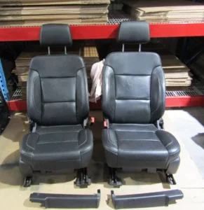2015 - 2018 CHEVY TAHOE SUBURBAN GMC YUKON DENALI HEAT COOL BLACK LEATHER SEATS