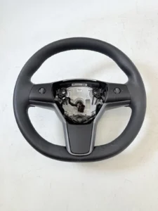 2023 TESLA MODEL 3 Y HEATED LEATHER STEERING WHEEL 1490214-00-B OEM