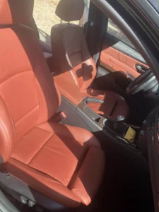 BMW E91 325i 328i 325 328 3-series wagon Leather seat Door Panel RED