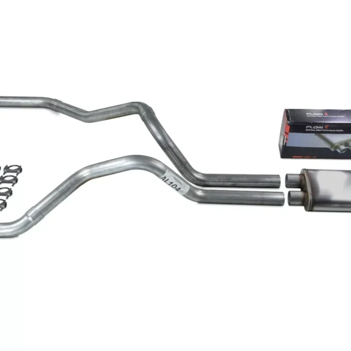 Dodge Ram 1500 Truck 94-03 2.5 Dual Truck Exhaust Kit Flow II Stainless Muffler