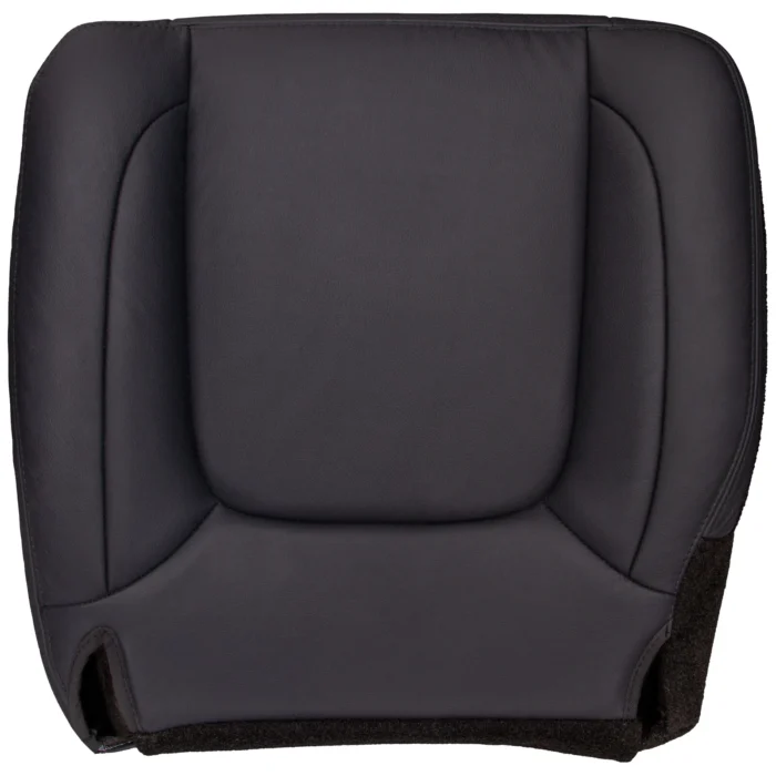 Driver Bottom Leather Seat Cover Dark Slate, Fits 2004-2005 Dodge Ram Laramie