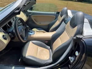 Front Left Seat Beige Gray Tear In Fabric OEM 07 08 09 10 Pontiac Solstice