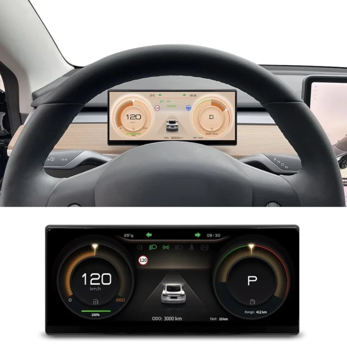 Head Up Display Screen for Tesla Model Y Model 3, 9 Dashboard Display Screen