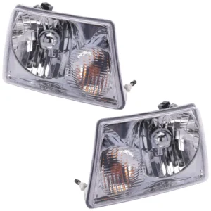 LH RH Headlights For Ford Ranger 2001-2011 Halogen w/ Bulb/s w/ Turn Signal Bulb