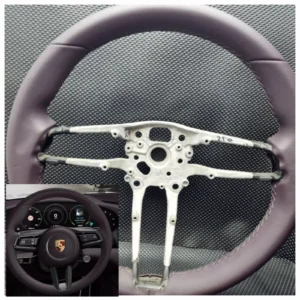 Porsche 992 911 718 BRAMBLE Steering Wheel Cayenne Macan Taycan Panamera New OEM