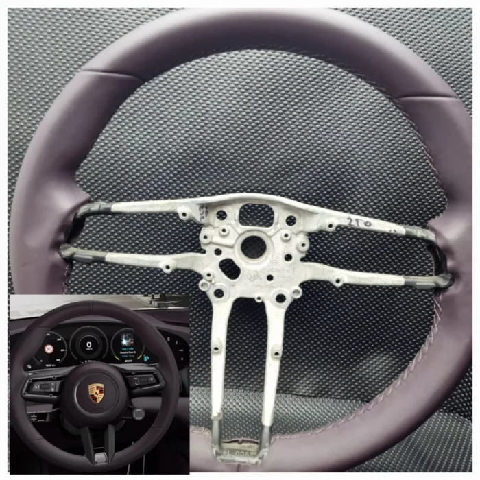 Porsche 992 911 718 BRAMBLE Steering Wheel Cayenne Macan Taycan Panamera New OEM