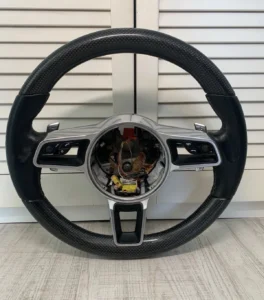 Porsche Carbon GTS 911 991 987 997 981 718 GT Steering Wheel OEM Heated Macan