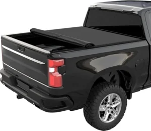Roll Up Truck Bed, Soft Tonneau Cover Compatible with 2019-2023 Chevy Silverado