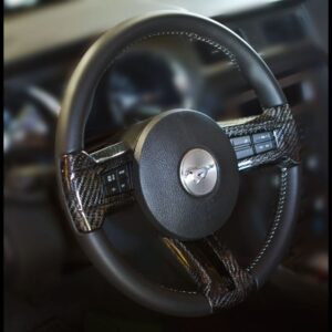 Trufiber Steering Wheel Insert LG112 Carbon Fiber Kit Mustang 2010-2014