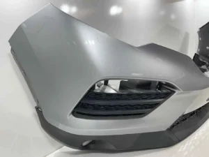 Fits 16-18 HONDA PILOT Front Bumper Assy w Fog Light w/o Park Assist Silver OEM