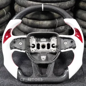 For 15+ Dodge Challenger Charger SRT Hellcat Carbon Fiber Sport Steering Wheel