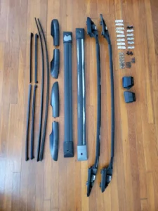 2007 2008 2009 2010 2011 2012 Acura OEM Complete Roof Rack w/ Cut Drip Molding
