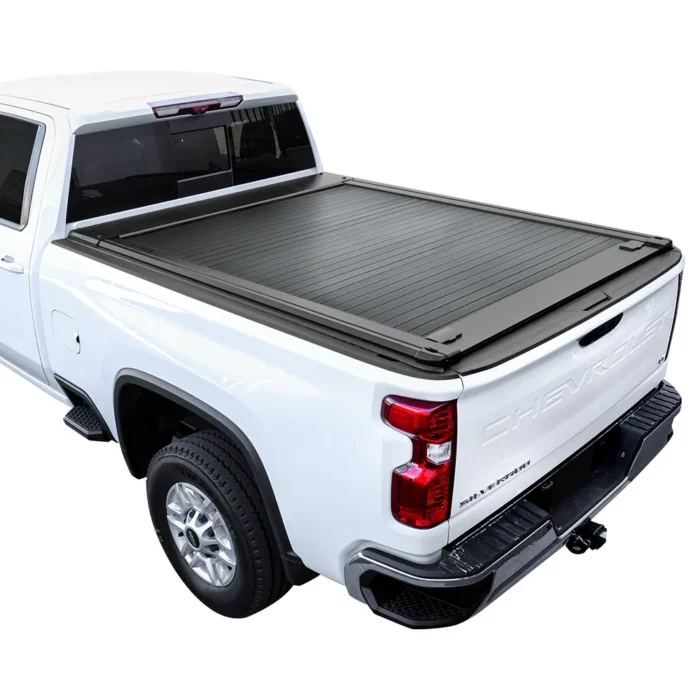2007-2025 Silverado:Sierra 1500 6.5ft Bed MR Retract Hard Tonneau Cover