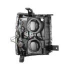 2014-2015 Chevy Silverado 1500 Chrome Headlights Headlamps Left + Right Pair 2