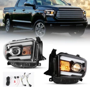 2014-2021 Toyota Tundra w/LED DRL Projector Headlamps