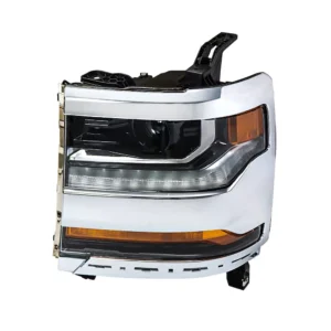 2016 2017 18 Silverado 1500 Chrome Bezel Driver Side Headlight HID Headlamp