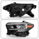 2020-2023 Toyota Tacoma Limited|TRD Black Full LED Headlights Headlamps Pair 3