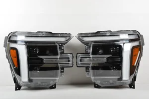 2024-2025 Ford F-150 LED Platinum Black Headlight Set Left Right F150 Pair OEM