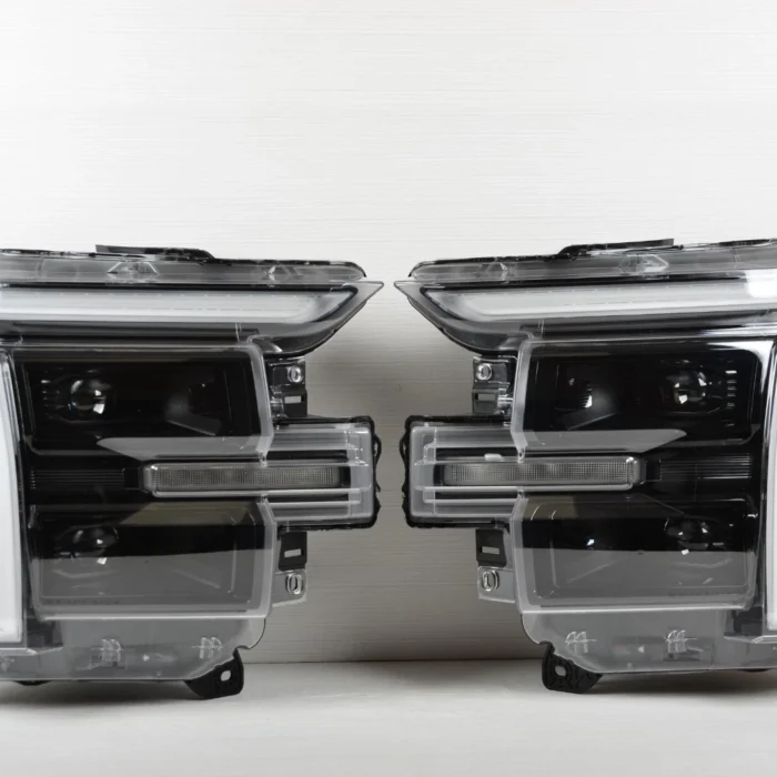2024-2025 Ford F-150 LED Platinum Black Headlight Set Left Right F150 Pair OEM 2024-2025 Ford F-150 LED Platinum Black Headlight Set Left Right F150 Pair OEM