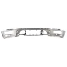 2024 2025 Ford F-150 XLT Front Bumper Cover Iron & Chrome with 4 Holes LARIAT 2