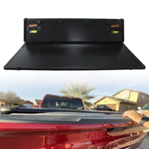 4 Fold Truck Tonneau Cover 5.8FT Bed For 2007-2023 Chevy Silverado GMC Sierra