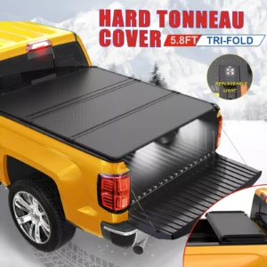 5.8FT Hard Tonneau Cover Truck Bed For 2019-2025 Chevy Silverado GMC Sierra 1500