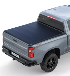 5.8FT Tri-Fold Tonneau Cover For 19-24 Chevy Silverado/GMC Sierra 1500 Truck Bed