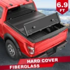 6.9FT Hard Tonneau Bed Cover For 19-25 Chevy Silverado GMC Sierra 2500 3500HD