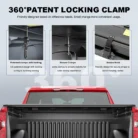 6.9FT Hard Tonneau Bed Cover For 19-25 Chevy Silverado GMC Sierra 2500 3500HD 2