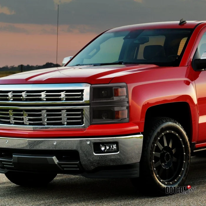 Black Smoke Fit 2014-2015 Silverado Switchback LED Strip Projector Headlights Black Smoke Fit 2014-2015 Silverado Switchback LED Strip Projector Headlights