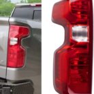 Boine Left Driver Side Tail Light Compatible With 2019-2024 Chevy Silverado 1500 2500HD 3500HD