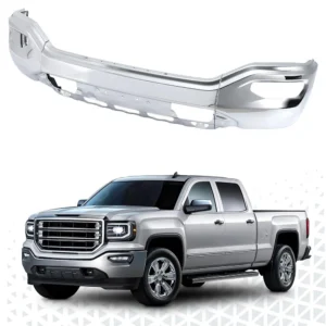 Chrome Front Bumper Face Bar For GMC Sierra 1500 2016-2018 W/O Sensors GM1002867