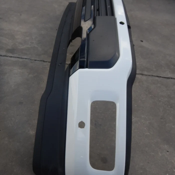 Ford F150 Painted White Front Bumper 2024 2025 BB923M 2 Ford F150 Painted White Front Bumper 2024 2025 BB923M 2