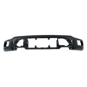 Front Bumper Face Bar Steel For Ford F-150 2024-2025 Black Without Sensor Holes