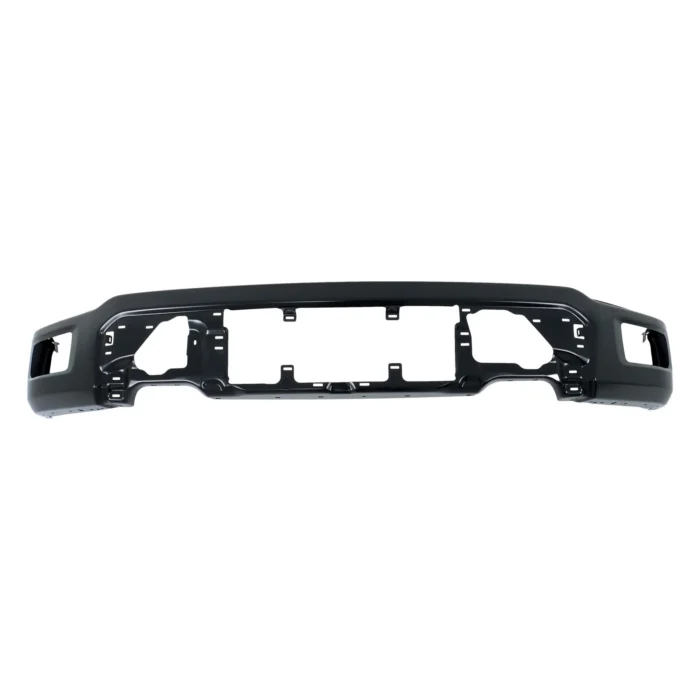 Front Bumper Face Bar Steel For Ford F-150 2024-2025 Black Without Sensor Holes Front Bumper Face Bar Steel For Ford F-150 2024-2025 Black Without Sensor Holes