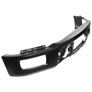 Front Bumper For 2024 2025 Ford F-150 w/o Hole Primed Steel Black RL3Z-17757-BA