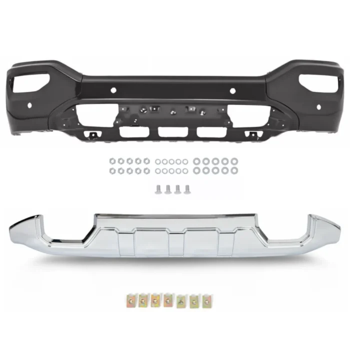 Front Bumper Skid Plate: Front Bumper Cover Face Bar Fits 16-19 GMC Sierra 1500 d Front Bumper Skid Plate: Front Bumper Cover Face Bar Fits 16-19 GMC Sierra 1500 d