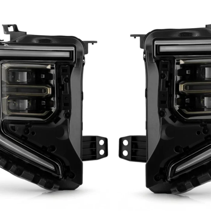 GMC Sierra 1500 2022 2023 2024 AT4:AT4X Full LED Headlights