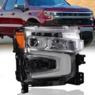 LED Headlight Compatible with Chevy Chevrolet Silverado 1500 2022 2023 2024