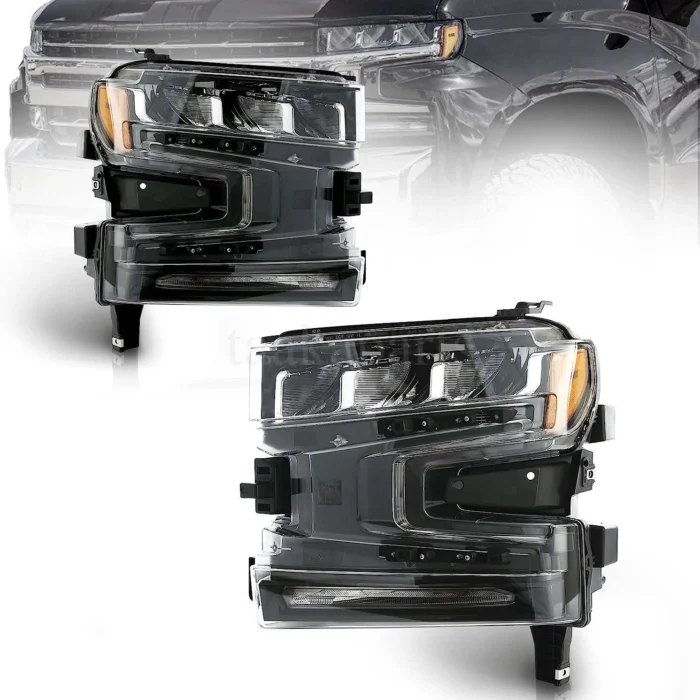 LED Headlight HeadLamp RH LH Driver Passenger For 2019-2021 Chevrolet Silverado LED Headlight HeadLamp RH LH Driver Passenger For 2019-2021 Chevrolet Silverado