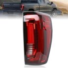 LED Tail Light Assembly Compatible with 2019-2024 GMC Sierra 1500:2500HD:3500HD,Right Passenger Side Taillights Rear Lamp with Signature Brake Light