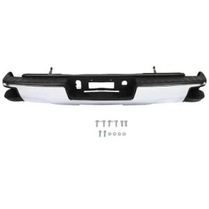 Labwork Rear Bumper Assembly Steel For Chevy Silverado GMC Sierra 1500 2014-2018