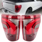 Pair Tail Light For Ford F150 XLT 2021-2023 Incandescent Upgrade 2024-LED Style